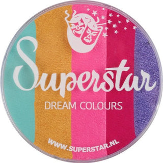 Superstar Face Paint - Dream Colours Rainbow Cake - Candy - 45 grams