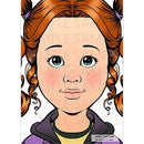 Sparkling Faces Practice Board by Svetlana Keller - Nina Sparkling Faces