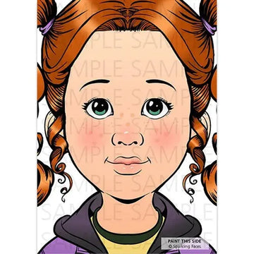 Sparkling Faces Practice Board by Svetlana Keller - Nina Sparkling Faces