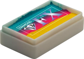 Diamond FX Face Paint - 1 Stroke Cake - Hawaiian Cocktail Diamond FX