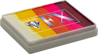 Diamond FX Face Paint - Split Cake - Sunset - 50 grams