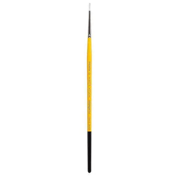 KingArt Face Paint Brush - 7950 Gold Grip - Round #0 Kingart