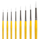 KingArt Face Paint Brush - 7950 Gold Grip - Round #5 Kingart