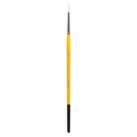 KingArt Face Paint Brush - 7950 Gold Grip - Round #3 Kingart