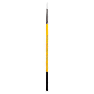 KINGART Face Paint Brush - 7950 Gold Grip - Round #3