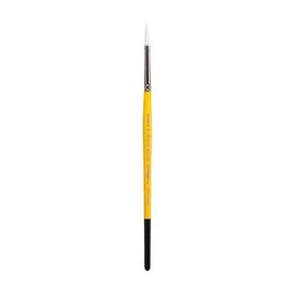KingArt Face Paint Brush - 7950 Gold Grip - Round #6 Kingart