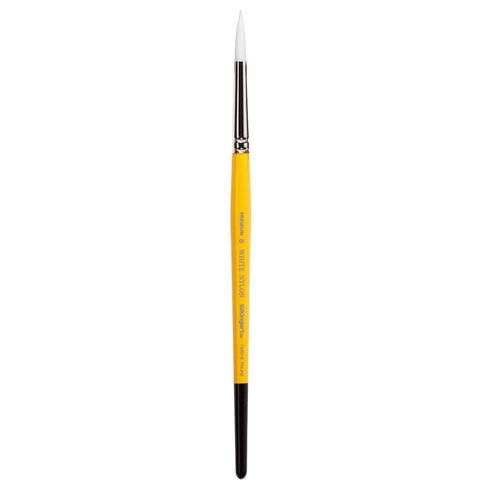 KINGART Face Paint Brush - 7950 Gold Grip - Round #8