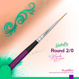 Blazin Brush - Round #2 (0.5 in) Blazin Brush