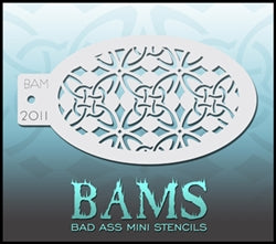 Bad Ass Mini Stencil - 2011 Celtic Stencil