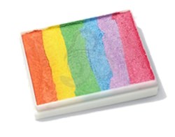 TAG Face Paint - Split Cake - Pearl Rainbow Delight - 50 grams