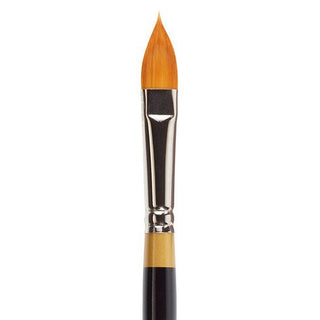 KINGART Face Paint Brush - Original Gold 9930 Oval Petal #8