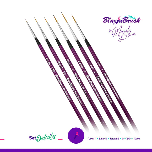Blazin Brush - Details Set Blazin Brush