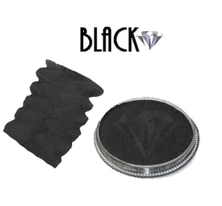 Diamond FX Face Paint - Essential Black - 30 grams