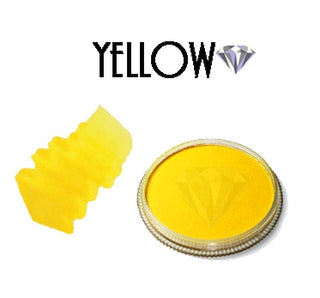 Diamond FX Face Paint - Essential Yellow - 30 grams