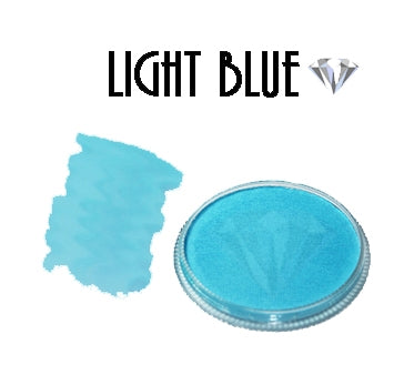 Diamond FX Face Paint - Essential Light Blue - 30 grams