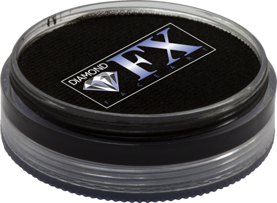 Diamond FX Face Paint - Essential Black - 45 grams