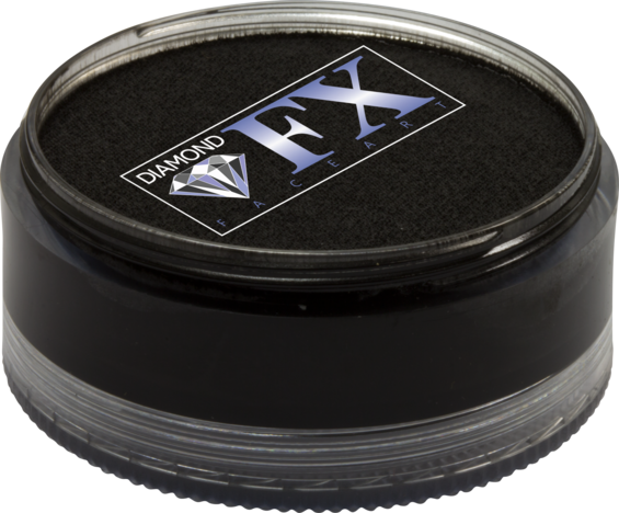 Diamond FX Face Paint - Essential Black - 90 grams