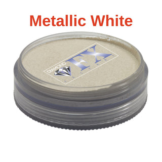 Diamond FX Face Paint - Metallic White - 45 grams