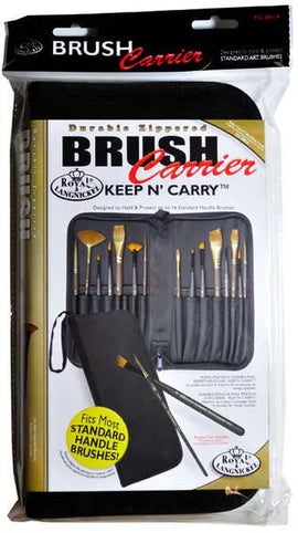 Royal - Keep N' Carry Brush Wallet - 16 Brushes Royal