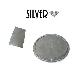 Diamond FX Face Paint - Metallic Silver - 30 grams Diamond FX