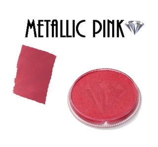 Diamond FX Face Paint - Metallic Pink - 30 grams