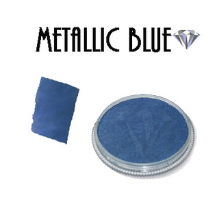 Diamond FX Face Paint - Metallic Blue - 30 grams