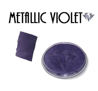 Diamond FX Face Paint - Metallic Purple - 30 grams