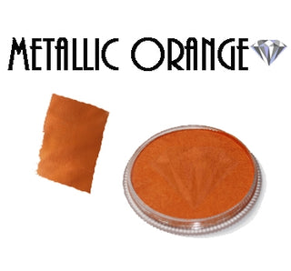 Diamond FX Face Paint - Metallic Orange - 30 grams