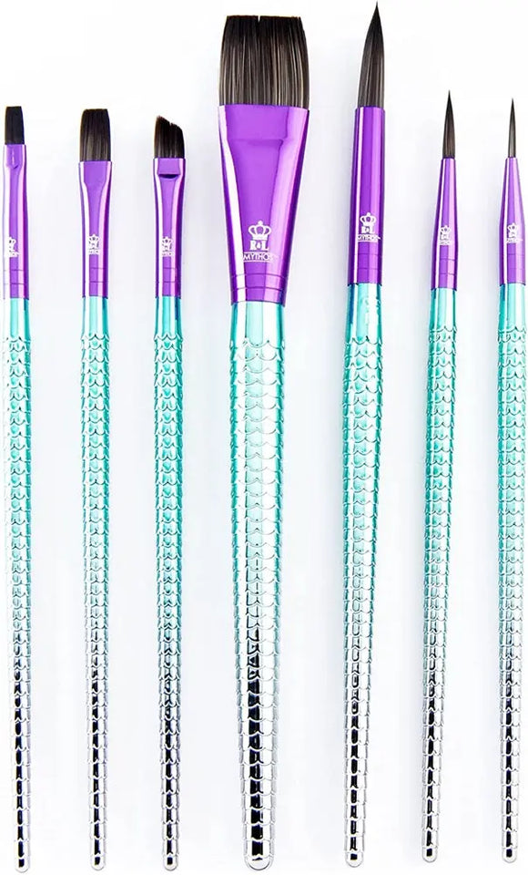 Royal - Mythos Mermaid 202 Brush Set - 7 pc Royal