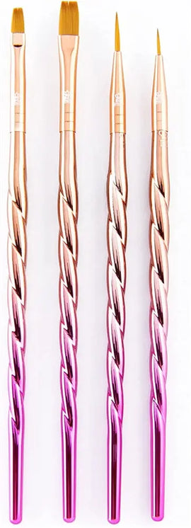 Royal - Mythos Unicorn 504 Brush Set - 4 pc Royal