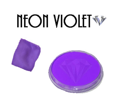 Diamond FX Face Paint - Neon Purple - 30 grams