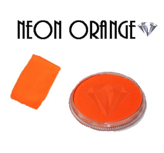Diamond FX Face Paint - Neon Orange - 30 grams