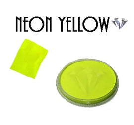 Diamond FX Face Paint - Neon Yellow - 30 grams Diamond FX