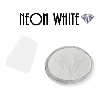 Diamond FX Face Paint - Neon White - 30 grams