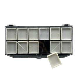 Empty Face Paint Palette Case for DIY Mini 1 Strokes - 12 Cakes Face Paint Forum Shop