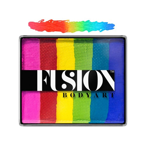 Fusion Body Art - Bright Rainbow Split Cake - 50 grams