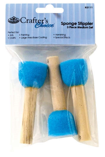 Crafters Choice - Medium Sponge Dauber - Pack of 3