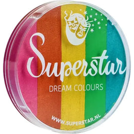 Superstar Face Paint - Dream Colours Rainbow Cake - Carnival 913 - 45 grams Superstar