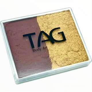 TAG Face Paint - Split Cake - Gold/ Brown - 50 grams