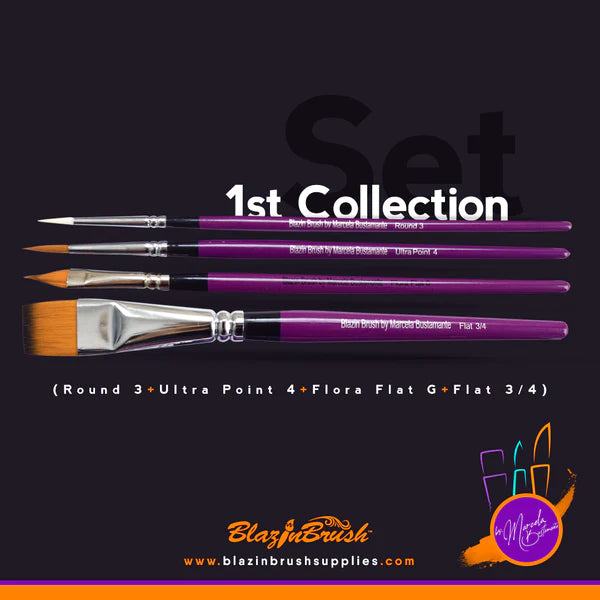 Blazin Brush - 1st Collection Brush Set