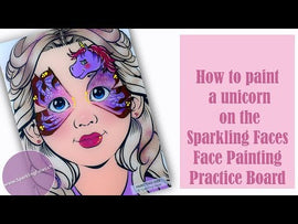 Sparkling Faces Practice Board by Svetlana Keller - Sophia - 0