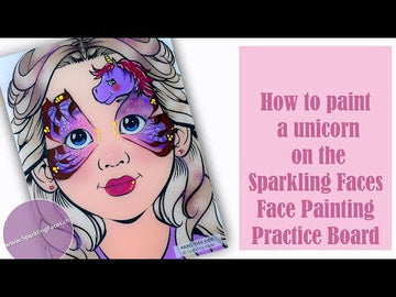 Sparkling Faces Practice Board by Svetlana Keller - Sophia - 0