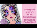 Sparkling Faces Practice Board by Svetlana Keller - Sophia
