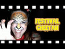 Face Paint Stencil Cheetah Spots - Bad Ass Mini Stencil - BAM 1002-2