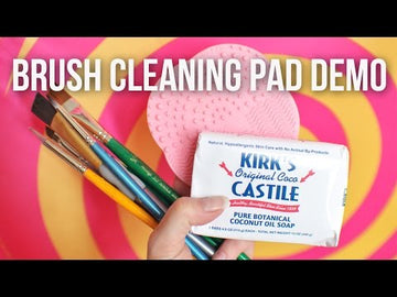Face Paint Brush Cleaning Pad - Small - 0