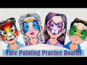 Sparkling Faces Practice Board by Svetlana Keller - Ben