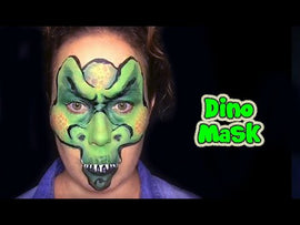 Face Paint Stencil Reptile Skin - Bad Ass Mini Stencil - BAM 4005 - 0