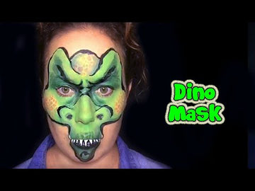 Face Paint Stencil Reptile Skin - Bad Ass Mini Stencil - BAM 4005 - 0