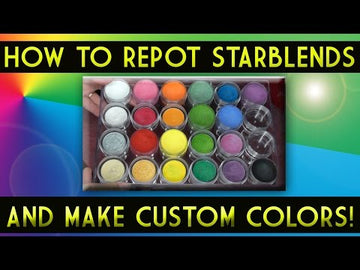 Mehron - StarBlend Powder - Yellow - 0