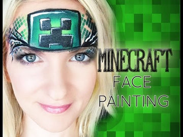 Face Paint Stencil Pixel - Bad Ass Mini Stencil - BAM 1205 - 0